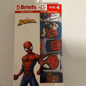 Marvel Spider-Man Kids Briefs - Red, Blue, White Set